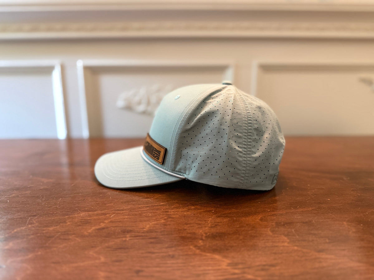 Light Blue Rope Hat - CLEARANCE