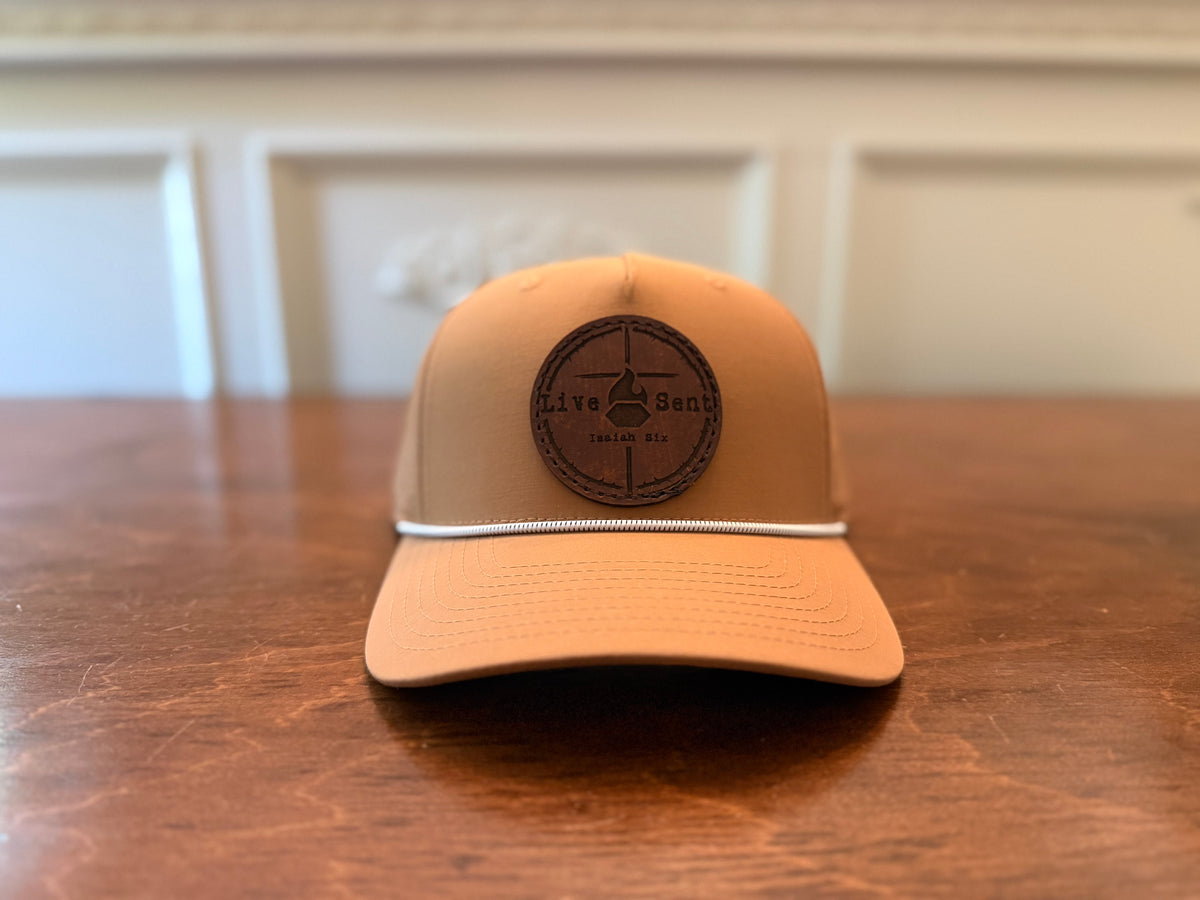 Tan Rope hats CLEARANCE