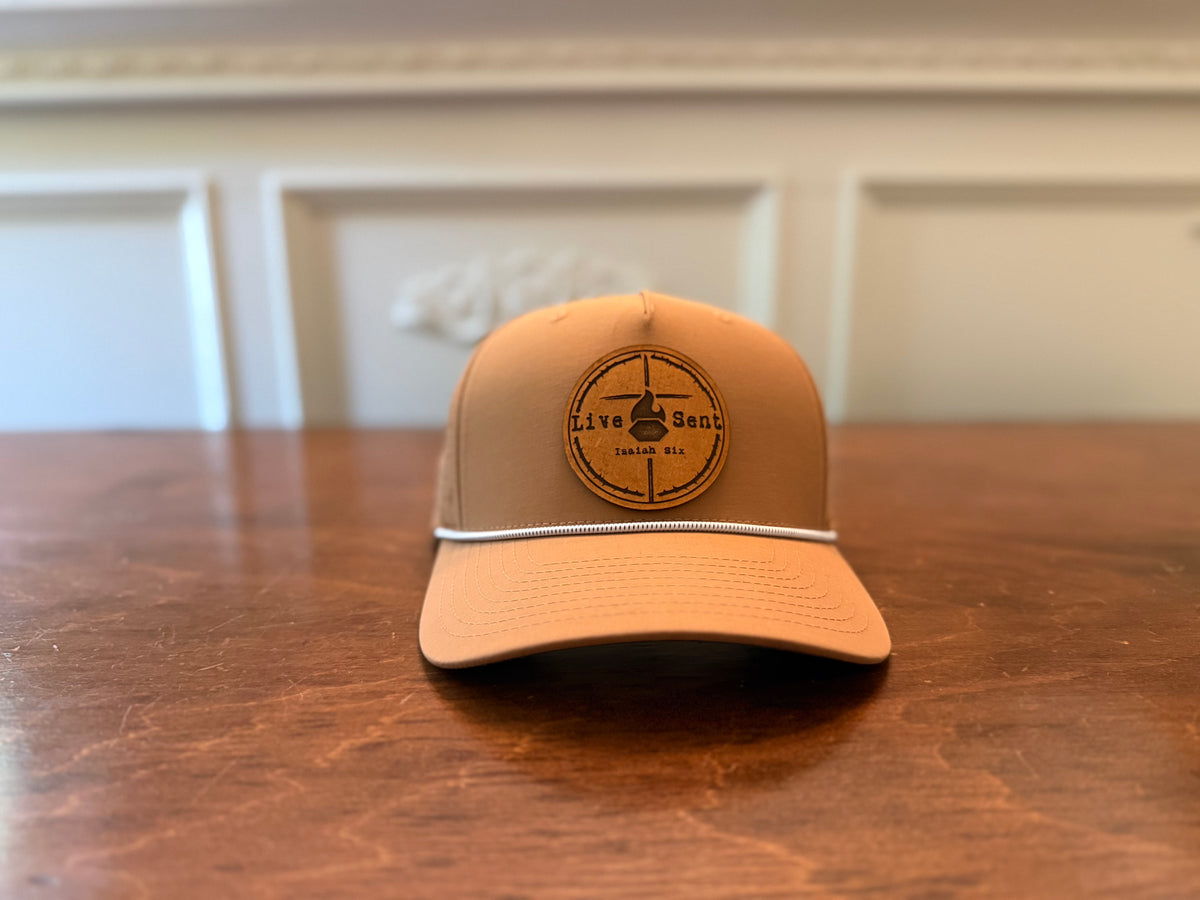 Tan Rope hats CLEARANCE