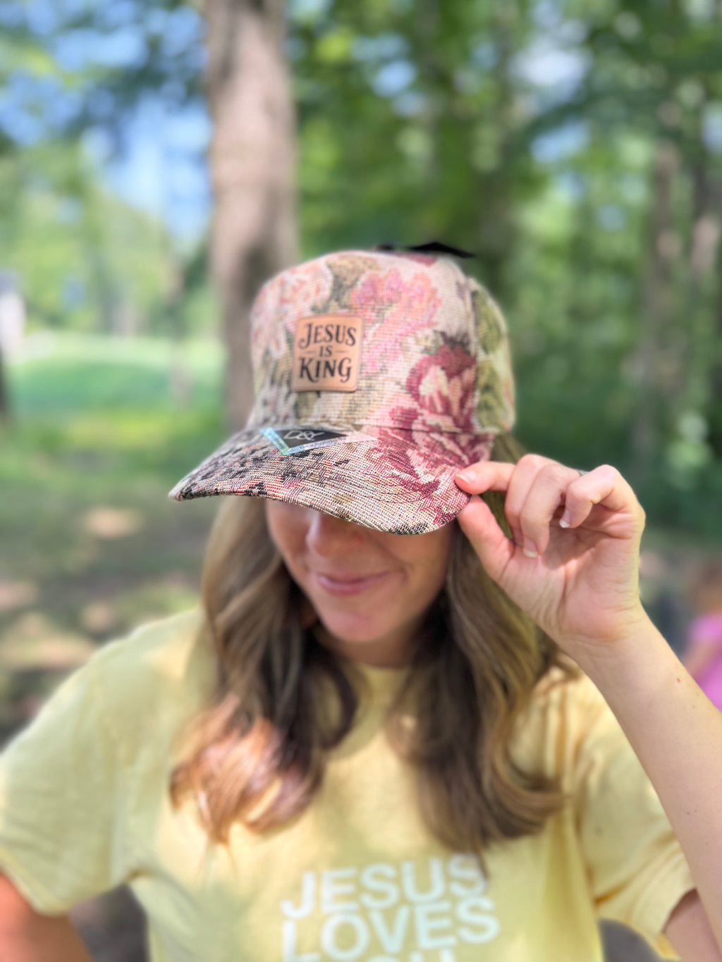 Jacuard Floral All Around - ROSE