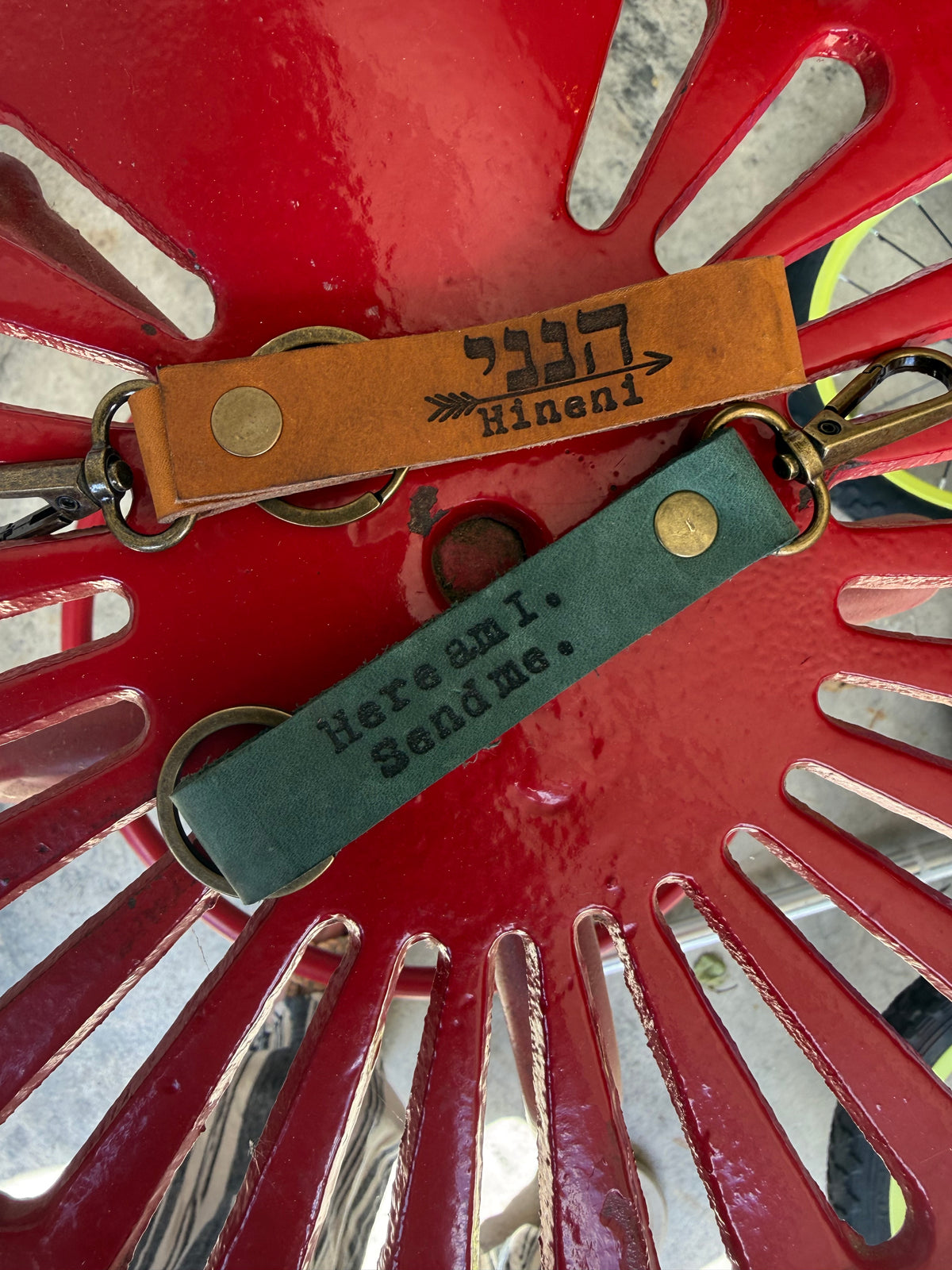 Here Am I Keychain